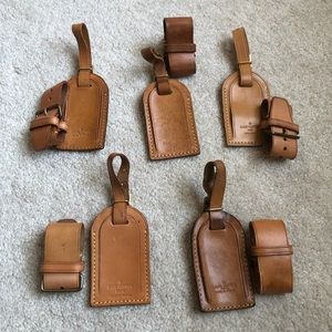 Sold - Louis Vuitton luggage tags